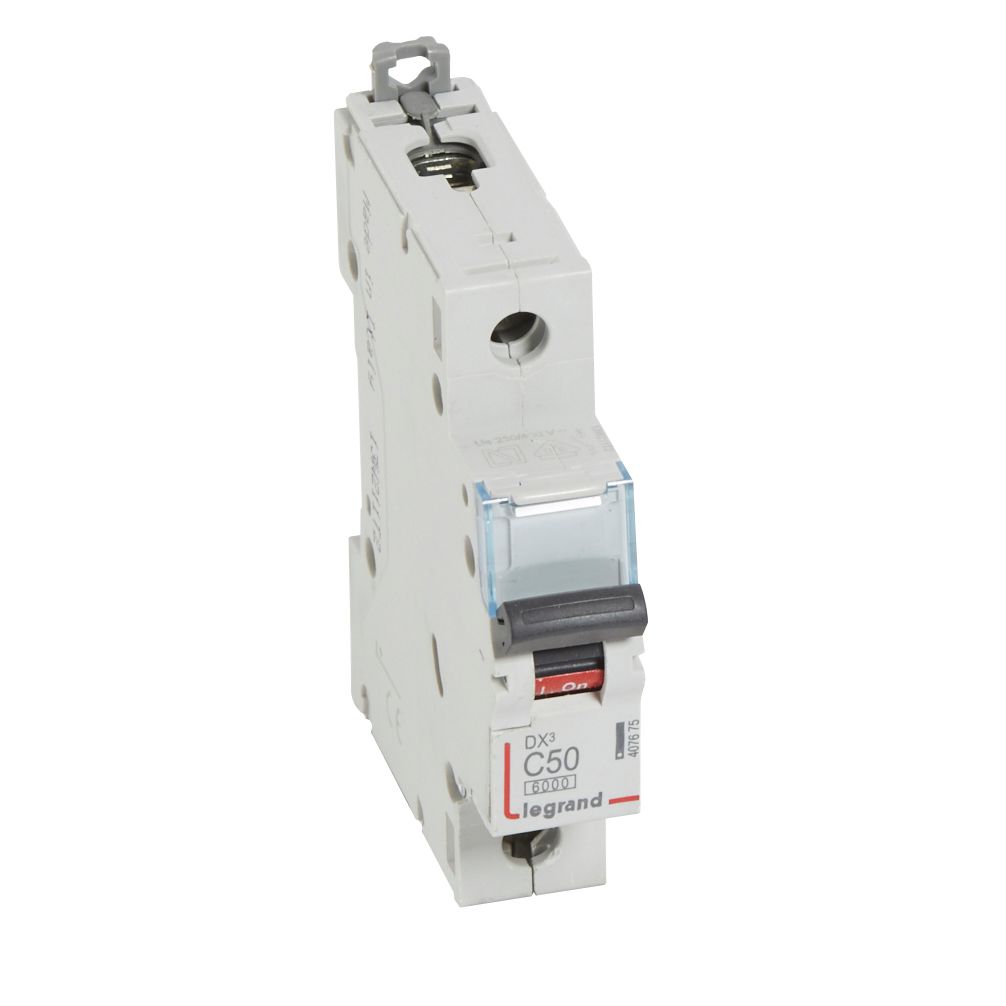 Автоматичен прекъсвач DX3 1P 50A крива С 6kA Legrand