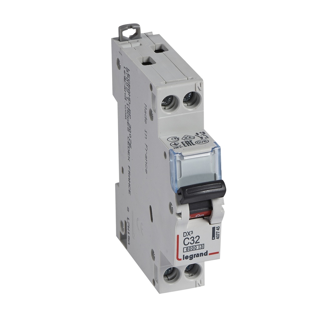 Автоматичен прекъсвач DX3 1P+N 32A крива С 6kA Legrand