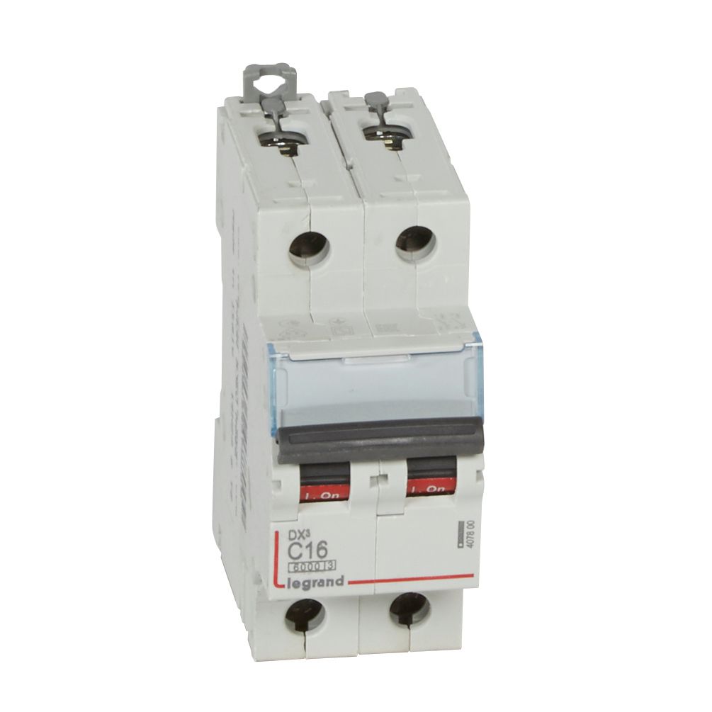 Автоматичен прекъсвач DX3 2P 16A крива С 6kA Legrand