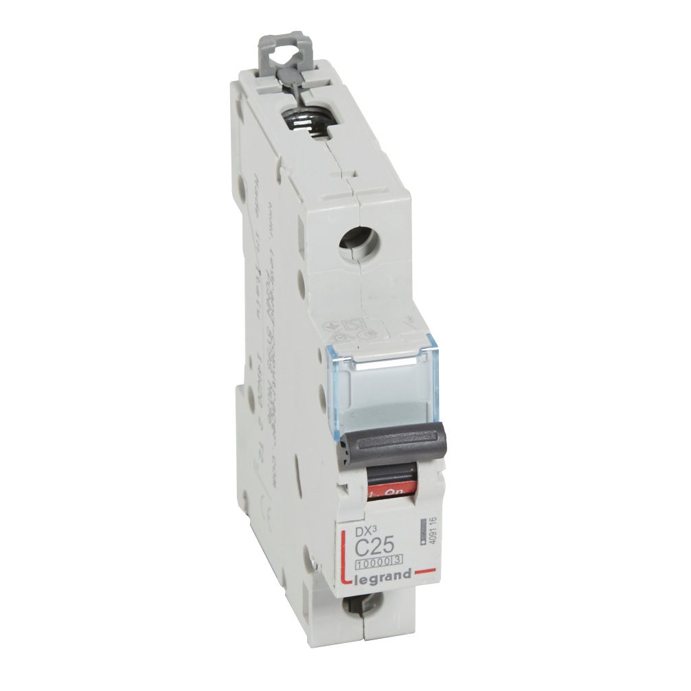 Автоматичен прекъсвач DX3 1P 25A крива С 10kA 1 модул Legrand