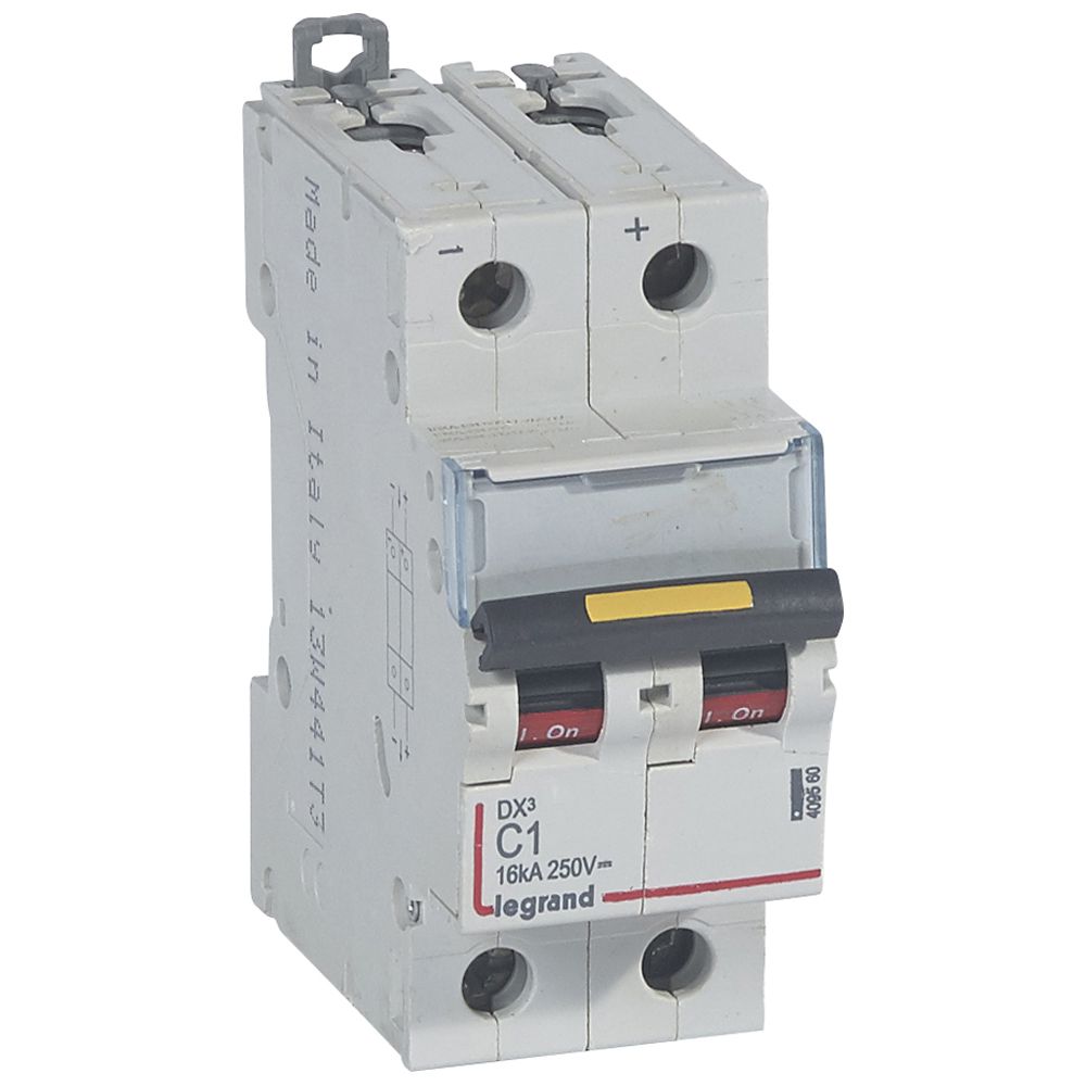 Автоматичен прекъсвач DX3-DC 2P 1A 500V= Legrand