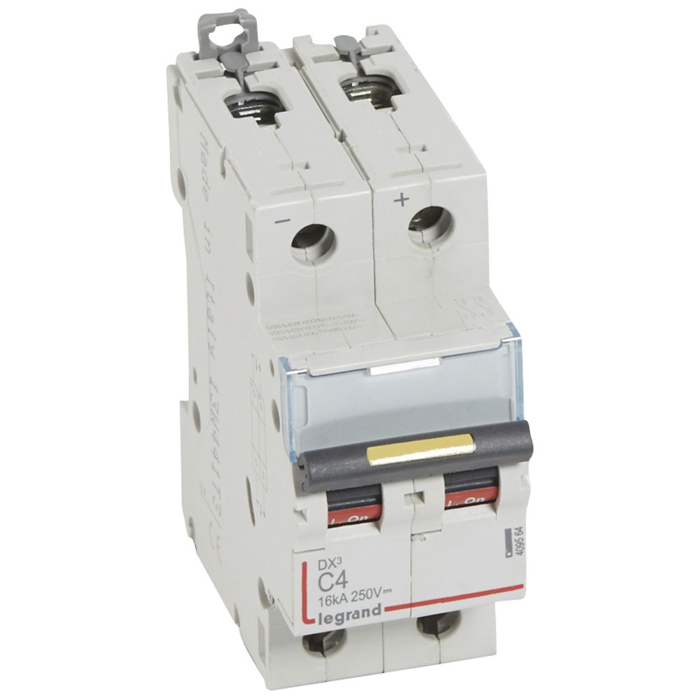 Автоматичен прекъсвач DX3-DC 2P 4A 500V= Legrand