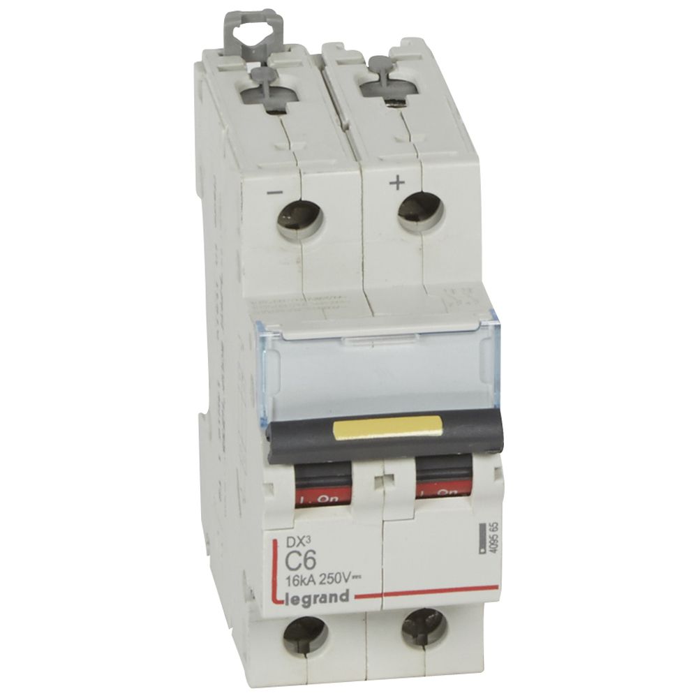 Автоматичен прекъсвач DX3-DC 2P 6A 500V= Legrand