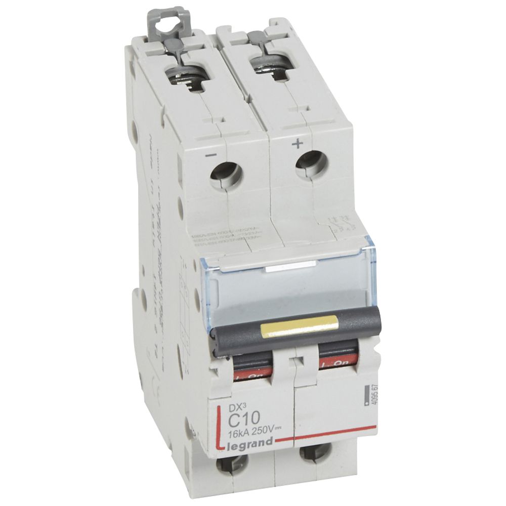 Автоматичен прекъсвач DX3-DC 2P 10A 500V= Legrand