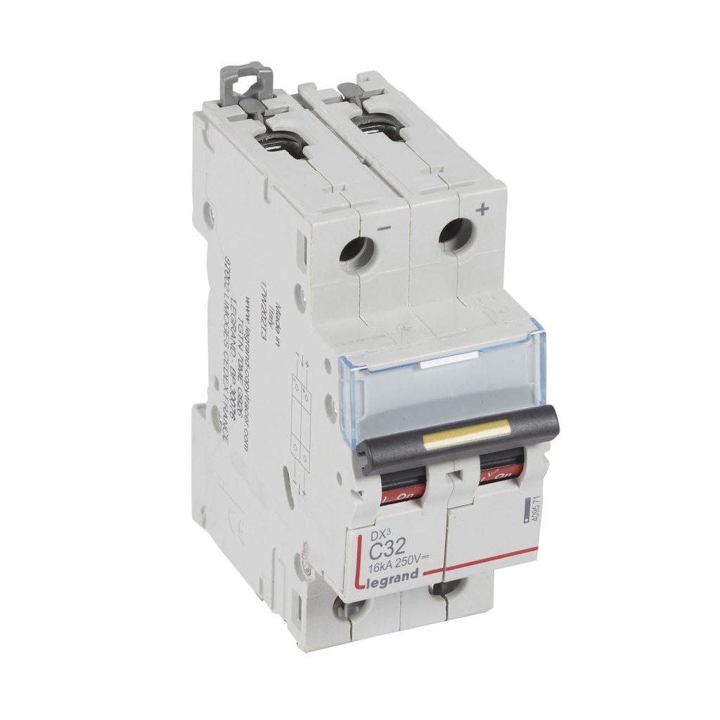 Автоматичен прекъсвач DX3-DC 2P 32A 500V= Legrand