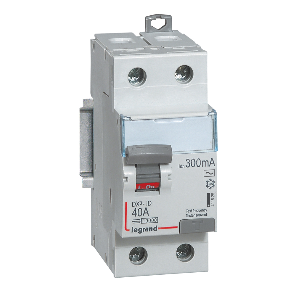 ДТЗ 2P 40А 300mА серия DX3 ID тип AC Legrand
