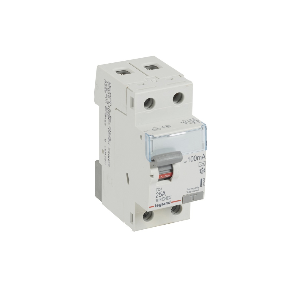 ДТЗ 2P 25А 100mА серия TX3 ID тип A Legrand