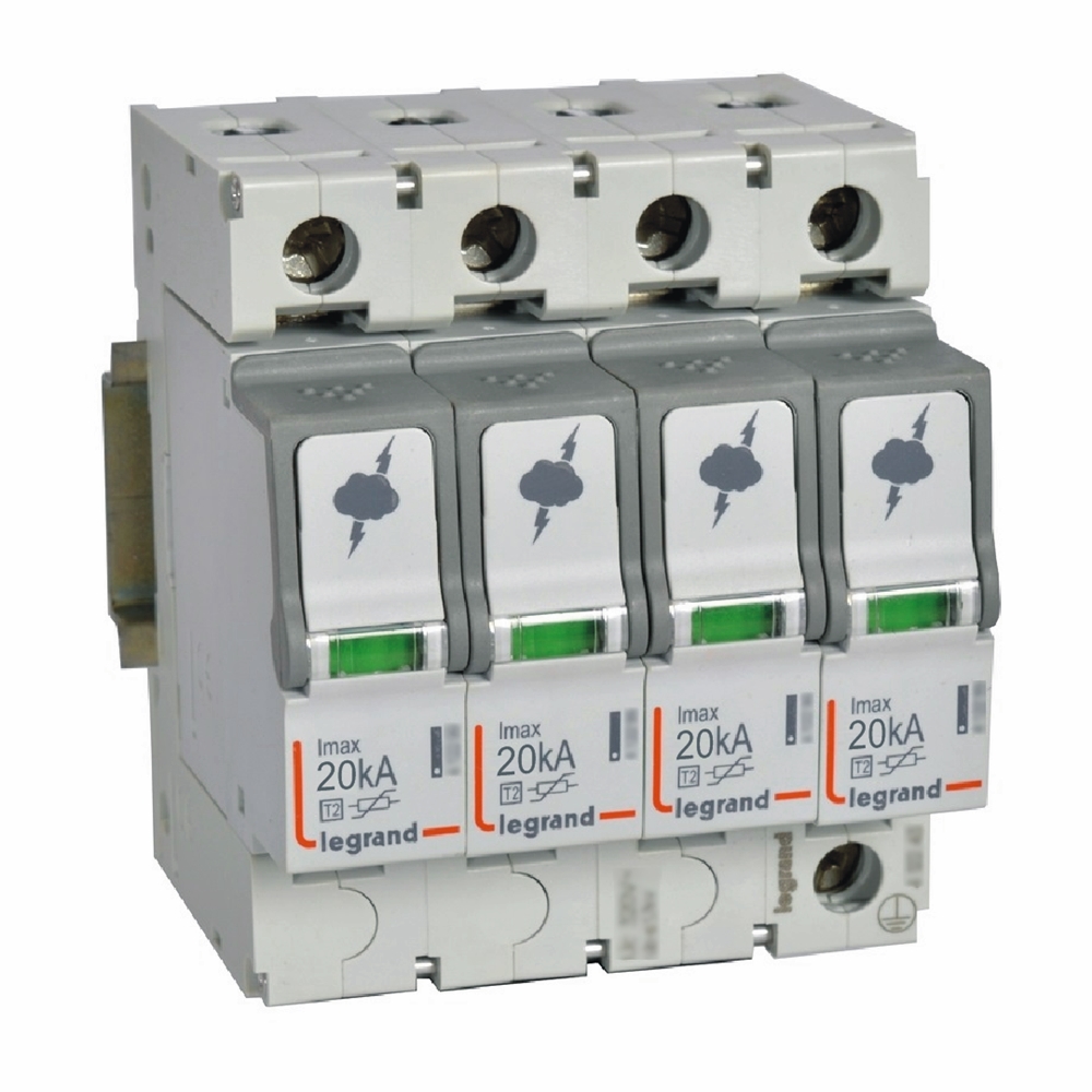 Катоден отводител тип 2 SPD 20kA 320V 4P Legrand