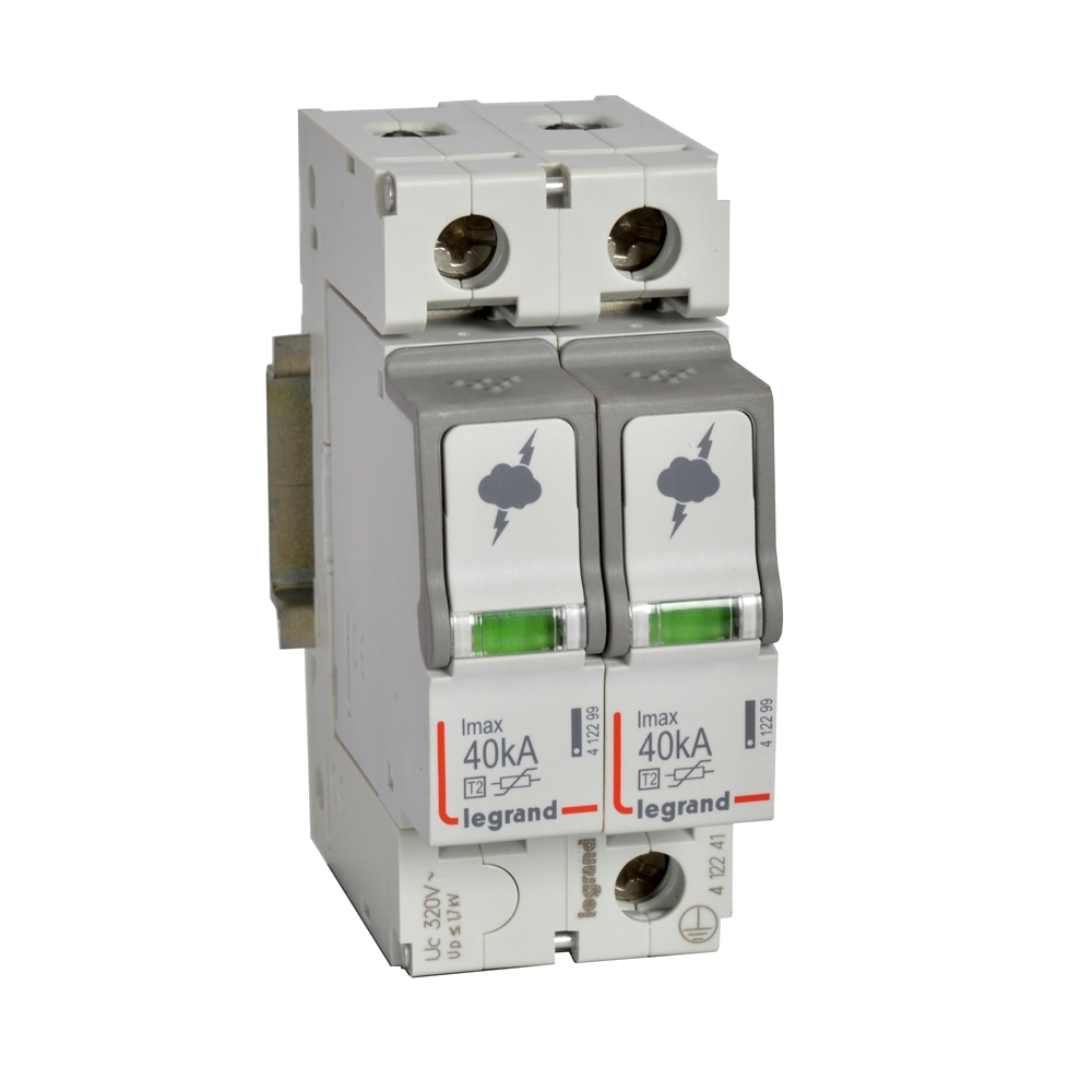 Катоден отводител тип 2 SPD 40kA 320V 2P Legrand