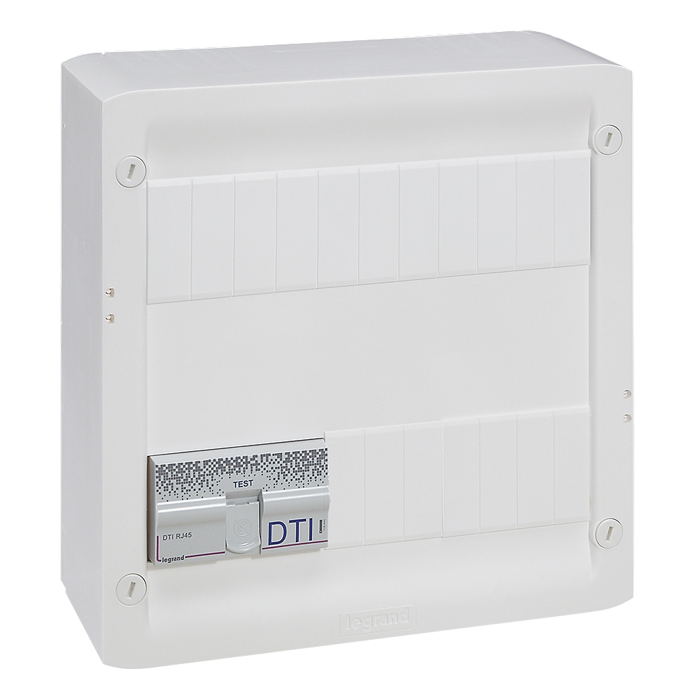 Табло МУЛТИМЕДИЙНО за открит монтаж Drivia с 4x RJ45 Legrand