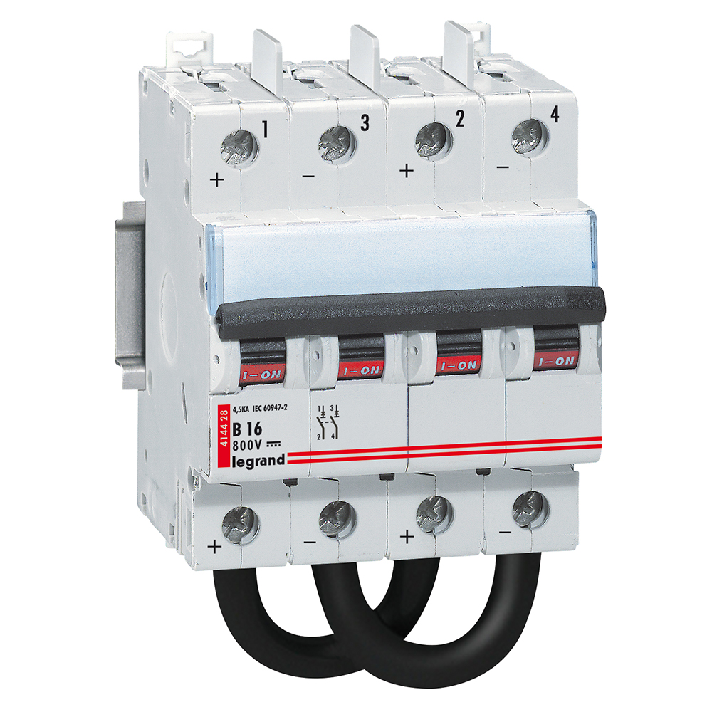 Автоматичен прекъсвач DX3-DC 2P 16A 800V= Legrand