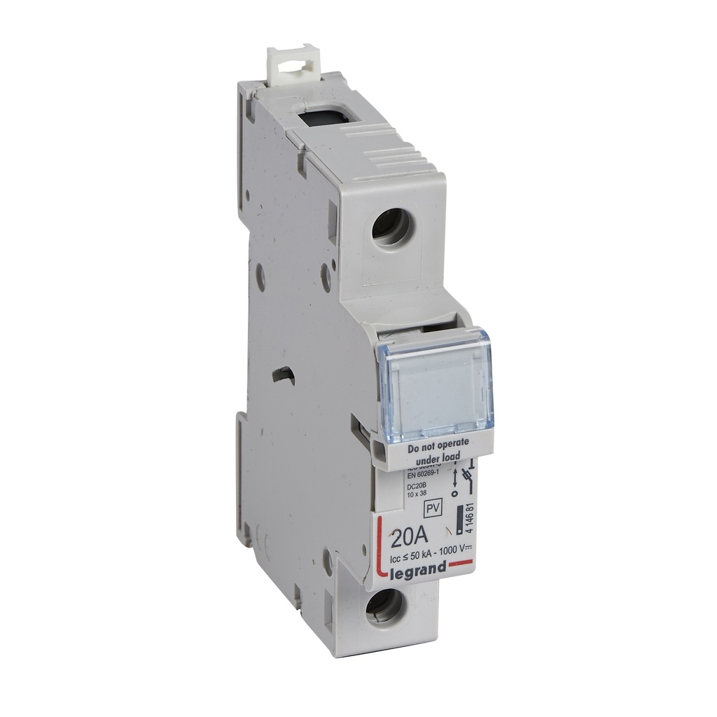 Разединител стопяем предпазител 1P 10X38 mm 1000V= 1мод. Legrand