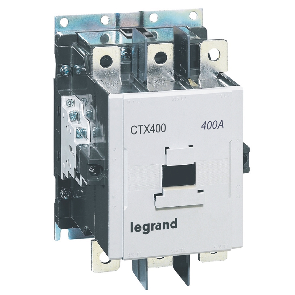 Контактор CTX3-400 3P 200kW (400A AC-3) 2NO-2NC 230V 50/60Hz Legrand