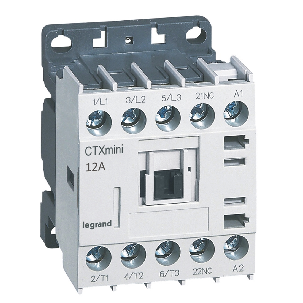 Контактор CTX3 mini 3P 5.5kW (12A AC-3) 1NC 230V 50/60Hz Legrand