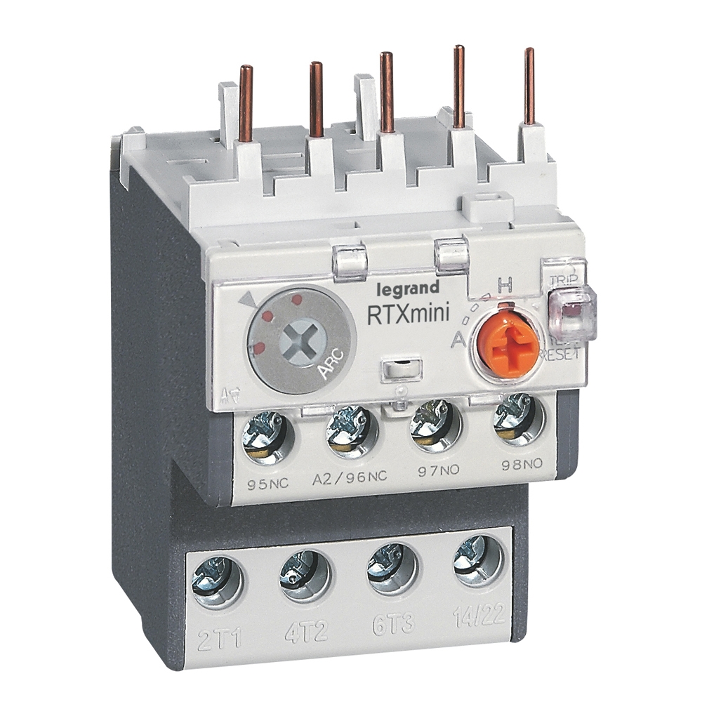 Термична защита RTX mini 6A 1NO-1NC Legrand