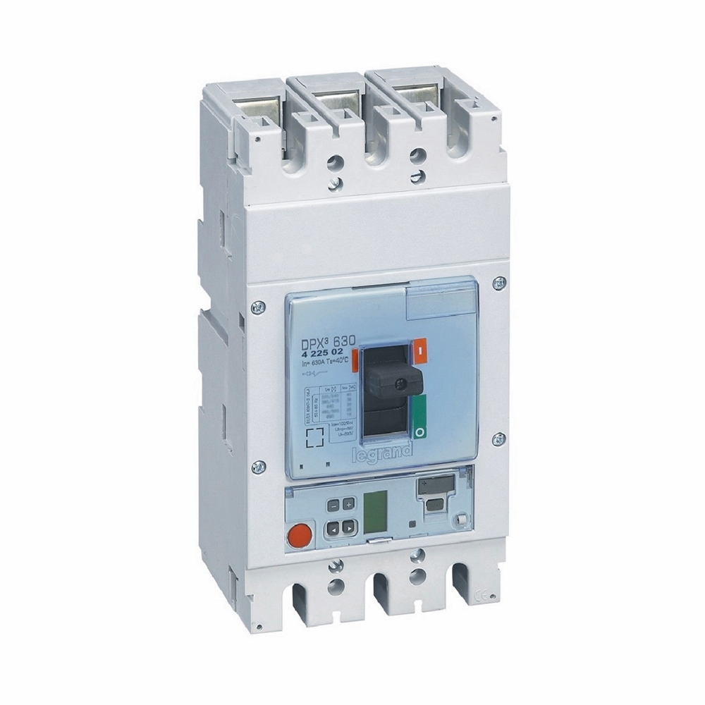 Автомат DPX3 630 електронна защита S1 3P 630A 36кA регулируем (In x 0.4...1) Legrand