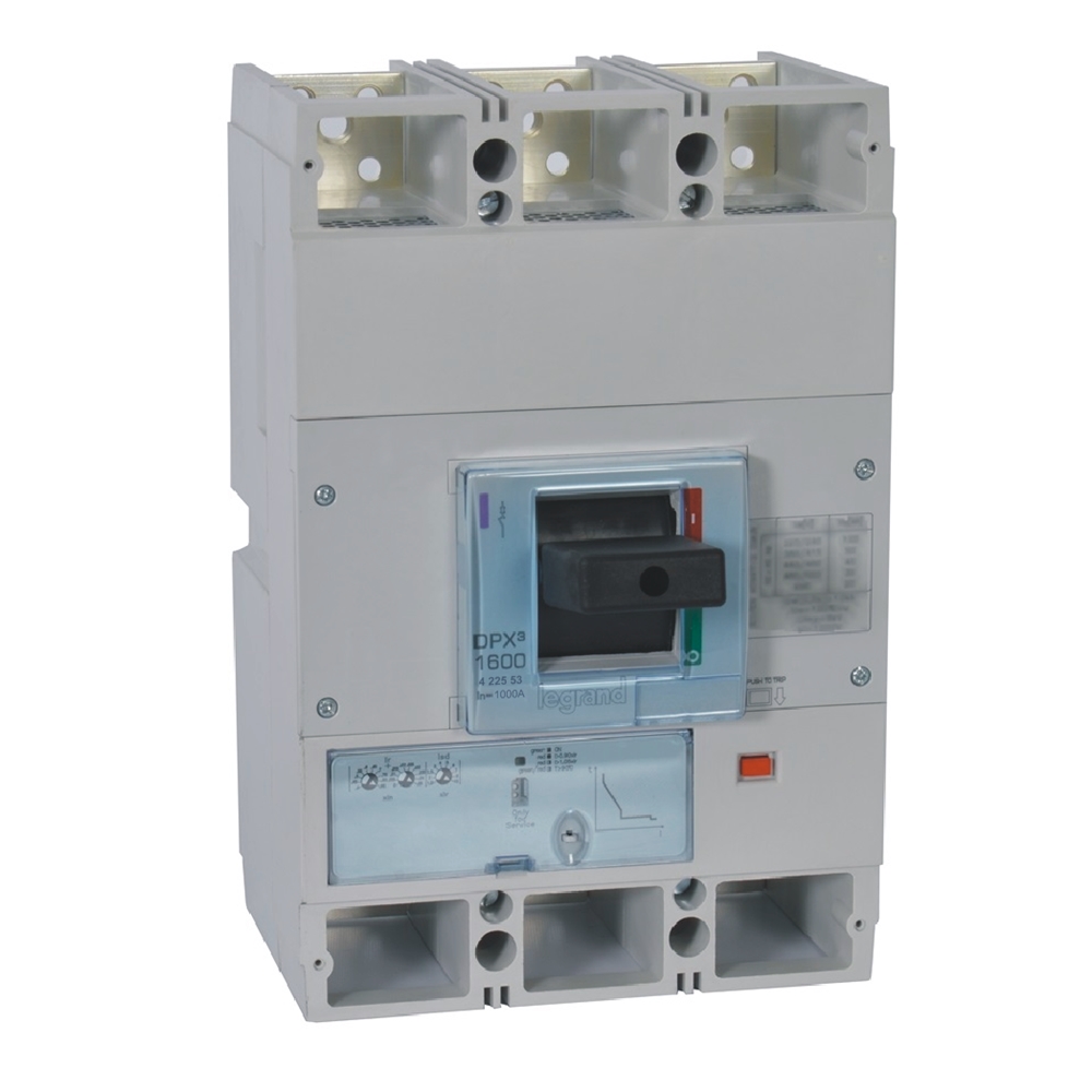 Автомат DPX3 1600 електронна защита S1 3P 1000A 50кA регулируем (In x 0.4...1) Legrand