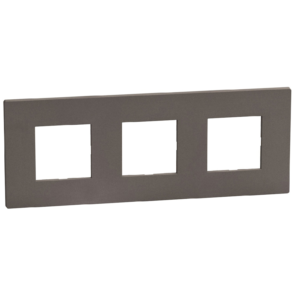 Рамка 2+2+2 модула цвят Мока (Moca Stone) Light Now Bticino