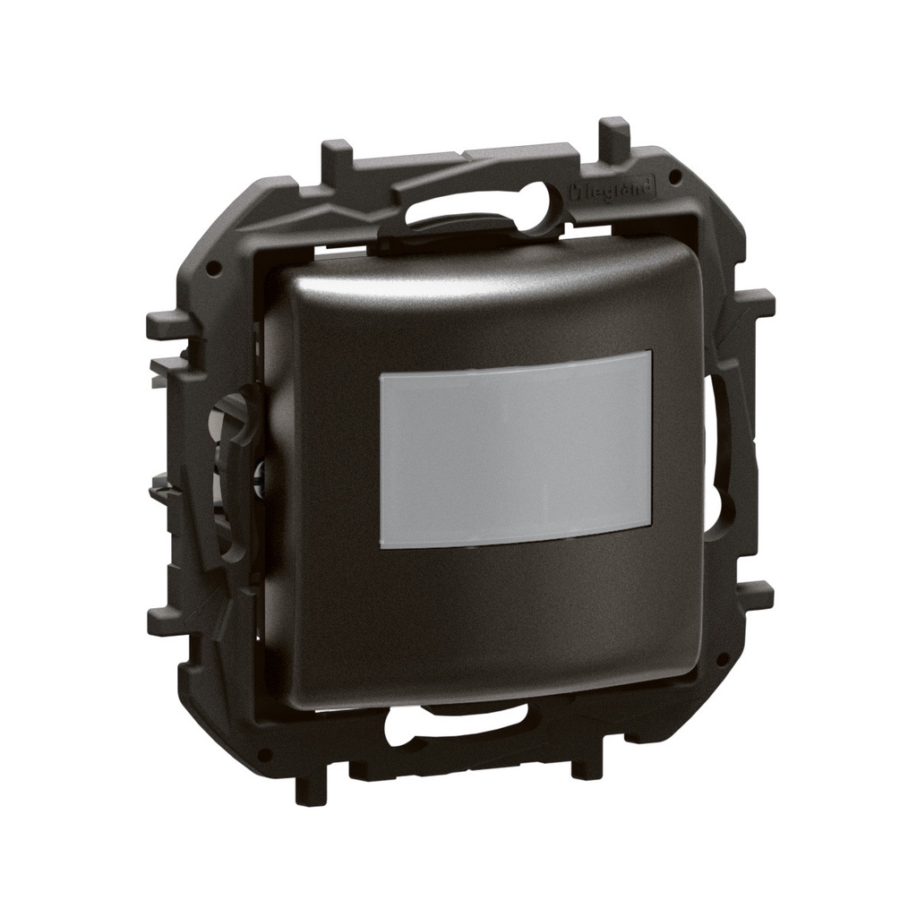 Датчик за движение PIR, 170°, обхват 8m @ h=1.2m, LED ≤ 100W, без неутрала, цвят Черен Niloe New Legrand
