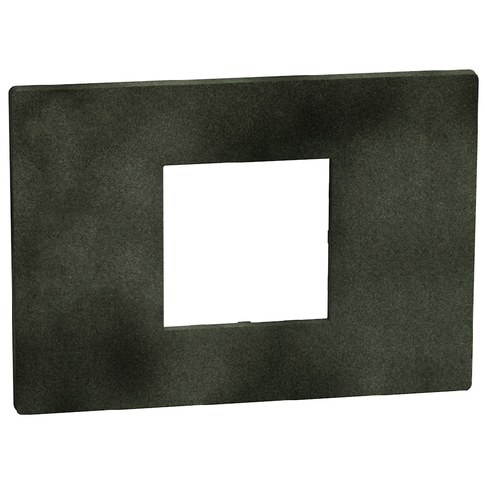 Рамка 2 модула за монтаж върху конзола 3 модула цвят Зелен меланж (Dark Green) Light Now Bticino
