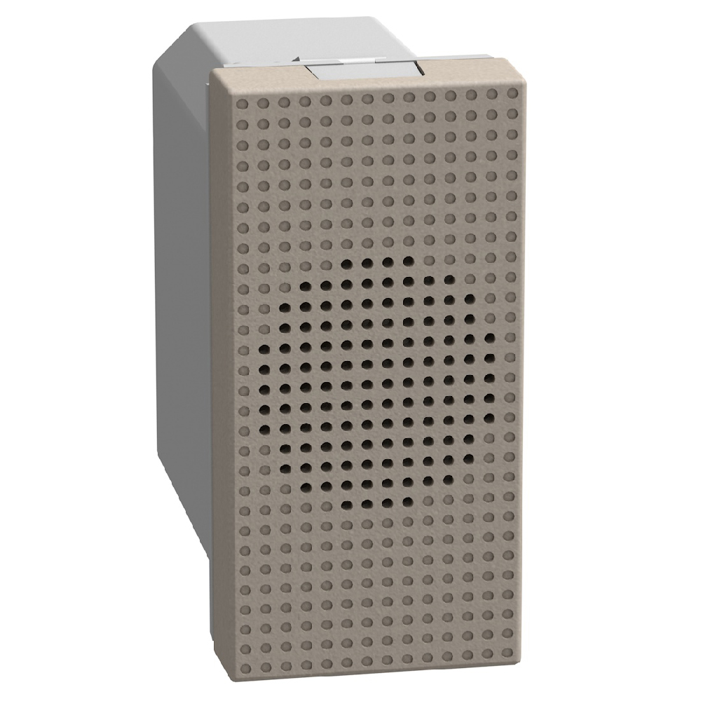 Зумер 230V 5VA 80dB 1 модул цвят Камък Light Now Bticino