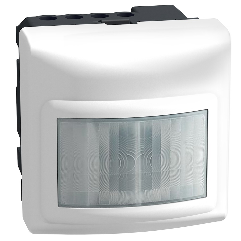 Датчик за движение PIR, 170°, обхват 8m @ h=1.2 модула, LED ≤ 500W, изисква неутрала 2 модула цвят Бял Light Now Bticino