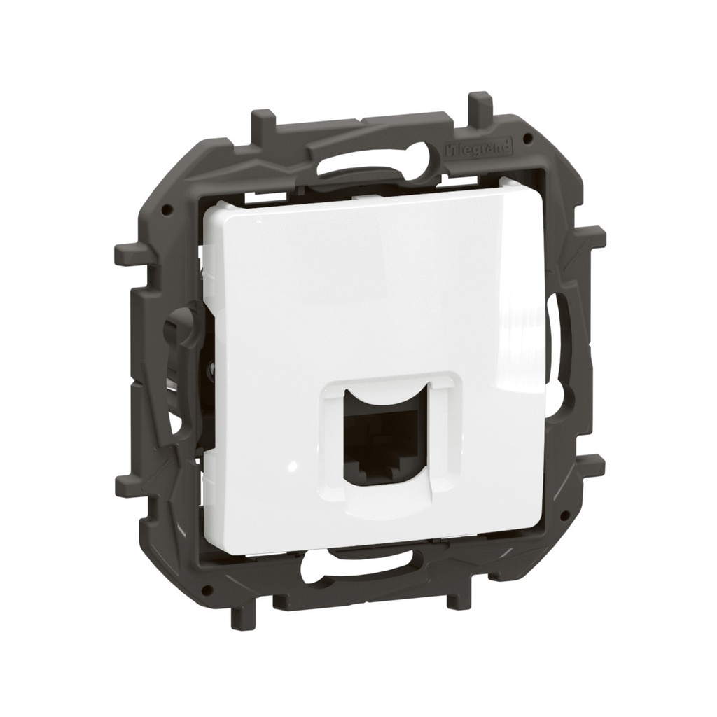 Розетка RJ45 cat.6A STP цвят Бял Niloe New Legrand