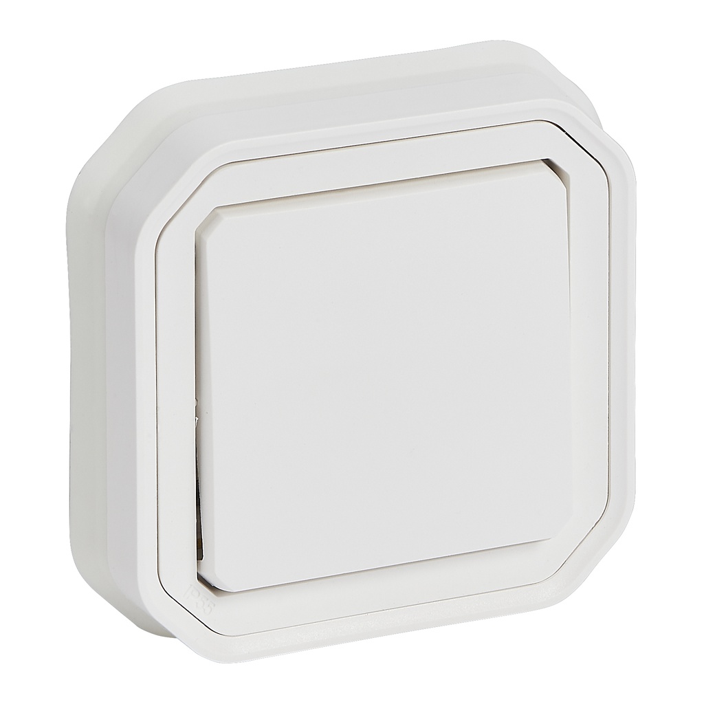 LG-069852L, Девиат.ключ скрит монт.+скоби, Бял, PL