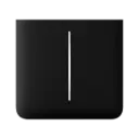 83435.143.BL,SideButton (2-gang) vertical