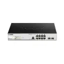 DGS-1210-10P, комут. D-Link 10-port 10/100/100 POE