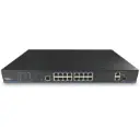 UTP3218TS-PSB,18-портов PoE мрежов комутатор