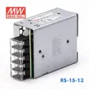 MW RS-15-12, захр. модул Output 12VDC Single, 1.3A