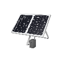 Соларен панел монокристален силиций клас А 60W* 2 x 30W