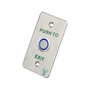 Бутон Exit - механичен, метален с LED