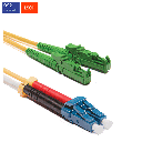 E2000/APC-LC (LSH/APC-LC) Duplex пач корда OS2 9/125 µm (ITU-T G.652.D) 2м