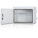 19" стенен шкаф 12U 600/600mm за външен монтаж