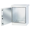 19" шкаф 16U 600/600mm за външен монтаж на фундамент