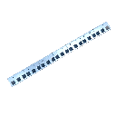 19" рак шина за шкаф 20U FORM GLD-20U450