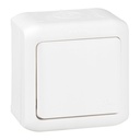 Девиаторен ключ IP44 открит монтаж цвят Бял Forix Legrand