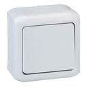 Девиаторен ключ IP44 открит монтаж цвят Сив Forix Legrand