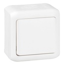 Еднополюсен ключ IP44 oткрит монтаж цвят Бял Forix Legrand