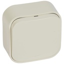 Еднополюсен ключ IP21 открит монтаж цвят Крем Forix Legrand