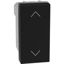Бутон за щори 1 мод. цвят Графит Light Now Bticino