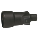 Куплунг френски черен 2P+Т 16A ІР44 250V гумиран Legrand /10бр/