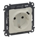 Контакт ШУКО 2P+E 16A + USB тип C 1.5A 7.5W цвят Крем Valena Life Legrand
