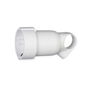 Куплунг бял 2P+Т 16A 250V с ринг Legrand