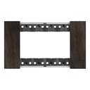 Рамка 4 мод. дървена цвят Орех (Walnut) Living Now Bticino