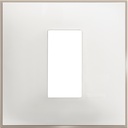 Рамка 1 мод. цвят Бял сатен (White satin) Classia Bticino /блистер/