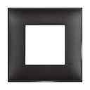 Рамка 2 мод. цвят Черен сатен (Black satin) Classia Bticino /блистер/