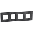 Рамка 2+2+2+2 мод. цвят Сив меланж (Dark Grey) Light Now Bticino
